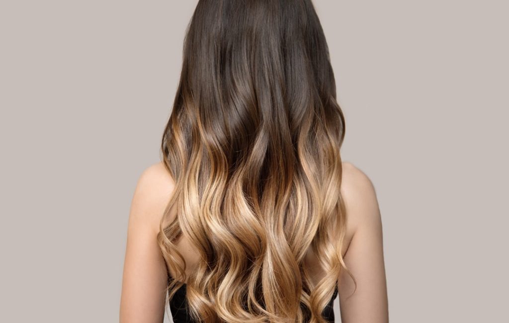 Balayage hair color by zied bargaoui